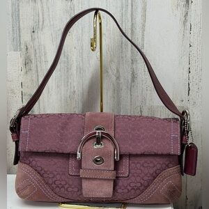 Vintage Coach Signature Soho Shoulder Bag